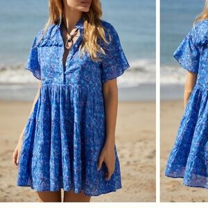 Ro’s Garden Vibeka short sleeve mini dress - Anthropologie